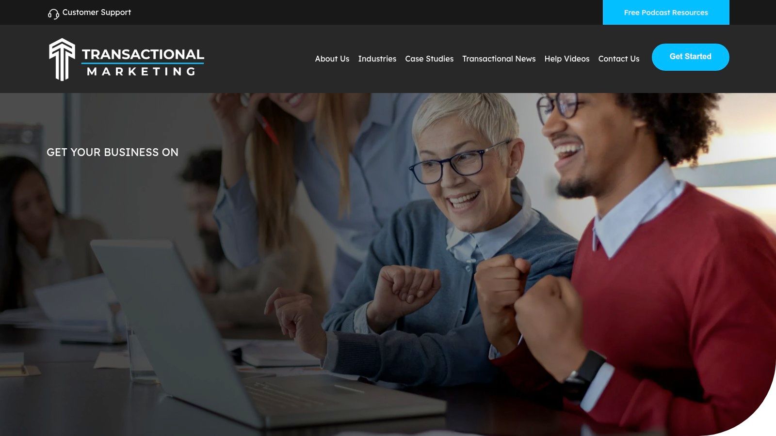 Screenshot from https://transactional.net